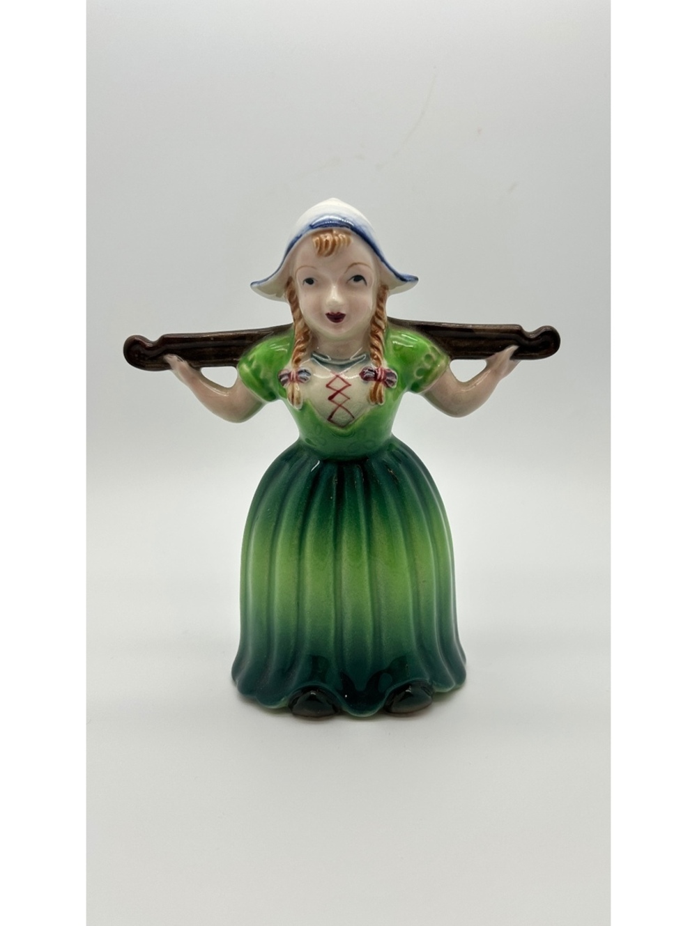 Vintage Dutch Milkmaid Figurine